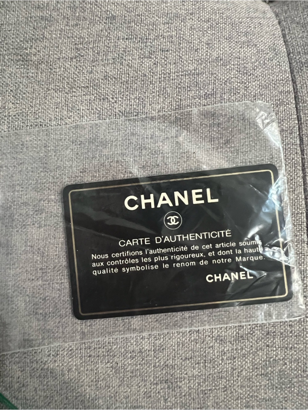 CHANEL CC SATIN CLUTCH- RARE - Picture 7 of 9